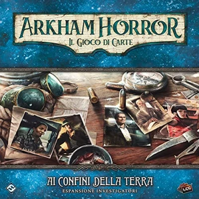 Image of Asmodee Arkham Horror the Card Game: At Edge of Earth, Investigators Expansion Game Expansion, Italian Edition
