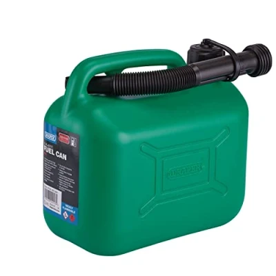 Image of Draper Plastic Fuel Can, 5L, Green
