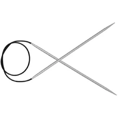 Image of KnitPro Basix Aluminium Circular Needle 60cm 3.00mm 3pcs