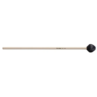 Image of Vic FIrth Corpsmaster® Series Marimba Mallets M189 Yarn Weighted Rubber Core Very hard Black