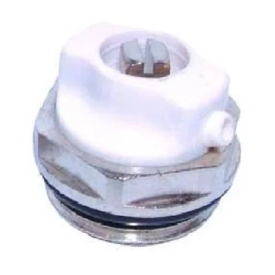 Image of Pack of 5 1/2&quot; Stainless Steel Radiator &amp; Towel Warmer air Vent Plug (Known as Plug/Radiator Blanking Vent/Radiator Plug)
