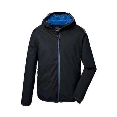 Image of Killtec Men&#039;s Kos 258 Mn Jacket Functional with Hood Outdoor Packable