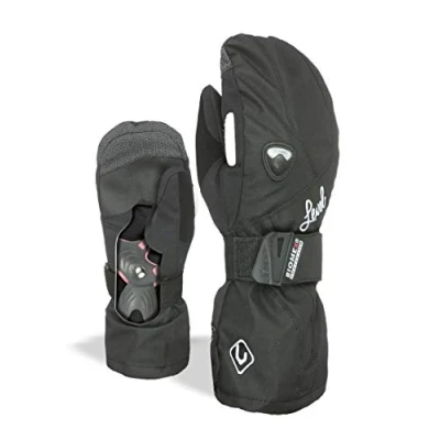Image of Level Women&#039;s Butterfly Mitt Glove Black, Size 8