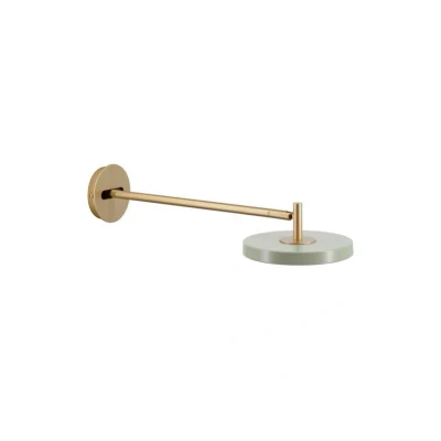 Image of UMAGE LED wall light Asteria Long, green, 42 cm, plug