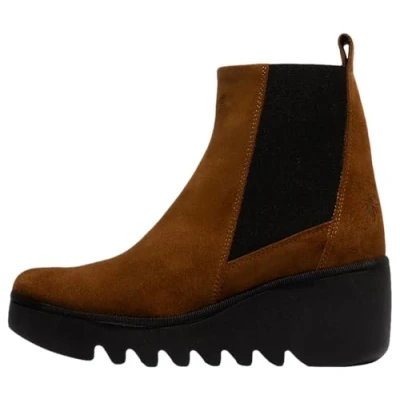Image of Fly London Women&#039;s BAGU233FLY Ankle Boot, Tobacco, 3 UK
