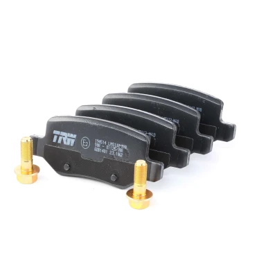 Image of 1684200420, 1694200420, 1694201120, 1694201420, 1694201720 brake pad set TRW COTEC GDB1481 not prepared for wear indicator with caliper screws