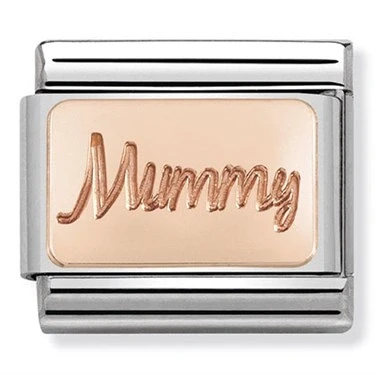 Image of Nomination Rose Gold Mummy Charm