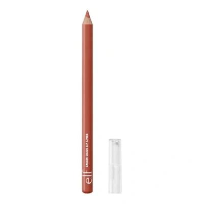 Image of e.l.f. Cream Glide Lip Liner, Highly Pigmented Pencil for Shaping &amp; Sculpting Lips, Semi Matte Finish, Vegan Cruelty Free, Cinnamatic