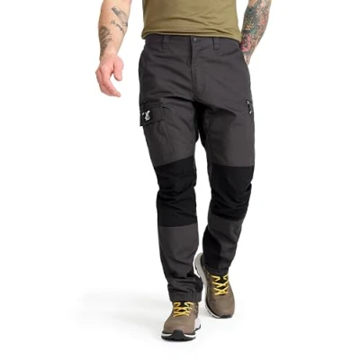 Image of RevolutionRace Men&#039;s Nordwand Trousers, Durable Trousers for Hiking, Walking, Exploring and All Other Outdoor Activities, Anthracite, XL