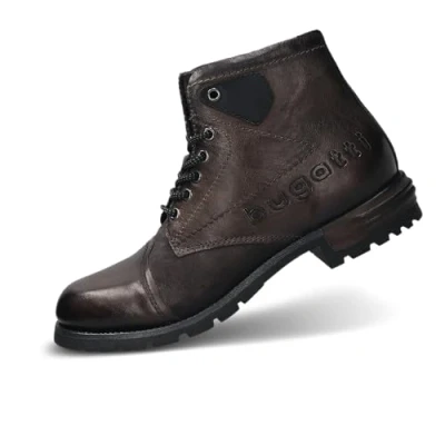 Image of bugatti Men&#039;s 321 6113t Boots Cold Lining, Darkgray, 11.5 UK
