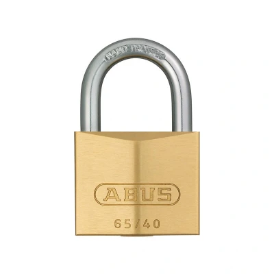 Image of Abus 65/40mm Brass Padlock Keyed Alike 6406 ABUKA11991