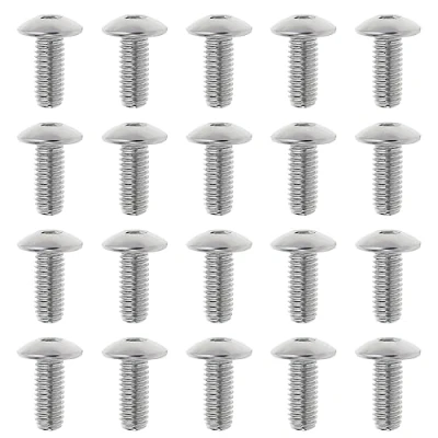 Image of EMSea 20Pcs M5x12mm Motorcycle Fairing Fixing Screws Replacement Compatible with Honda Yamaha