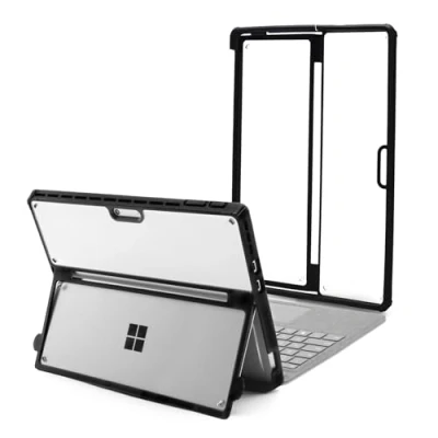 Image of Omnpak Surface Pro 9 Case, Ultra thin Lightweight Case for 13 inch Microsoft 9,Shockproof Rugged Hard Shell Protective Multi Viewing Angle Compatible with Type Cover Keyboard