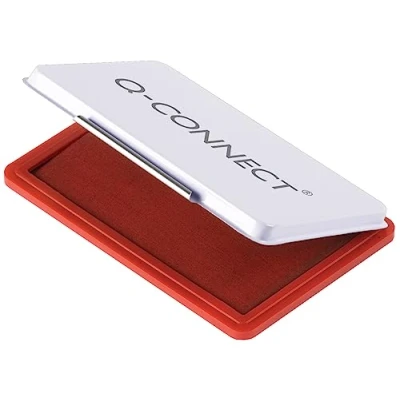 Image of Q Connect Large Stamp Pad Red Ref KF15441