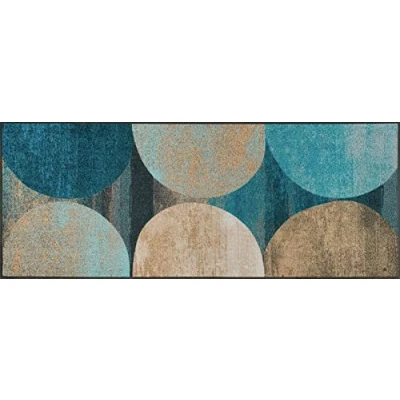 Image of Wash + Dry Mat, Surface: 100% polyamide, Blue, 75/190