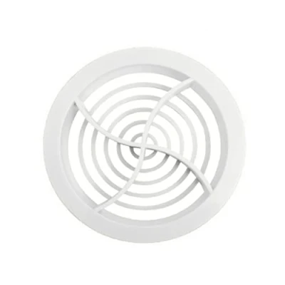 Image of 50 x Easy Trim White Plastic 70mm Soffit Air Vents for Roof Ventilation
