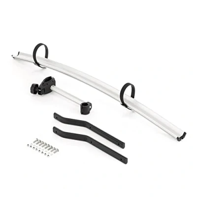 Image of cartrend Bicycle Carrier for Tow Bar Extension Alu Active Model 11116 Transporting a 3rd Bike Includes Support Arm and Profile Rail Mounting Material