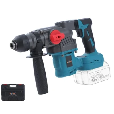 Image of KATSU FIT BAT 21V Cordless SDS Rotary Hammer Drill Breaker 26mm for Home Construction Sites Concrete Chipping Drilling, No Battery and Charger 102403