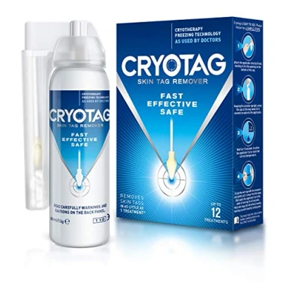 Image of Cryotag Skin Tag Remover Fast Effective Safe Removal Removes Tags in as little 1 treatment, Clinically Proven, Up to 12 treatments