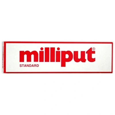 Image of MILLIPUT EPOXY PUTTY 2 STICK PACK 113g (4oz) YELLOW GREY