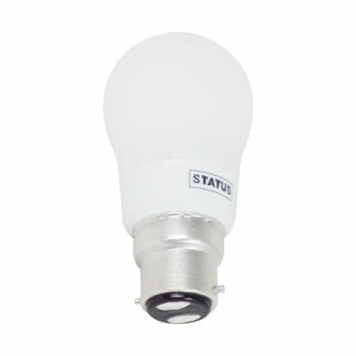 Image of Status 5 W Large Bayonet Cap Low Energy Mini GLS Look a Like CFL Bulb White