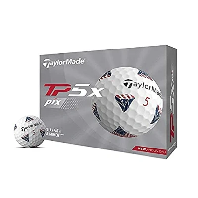 Image of TaylorMade TM21 TP5x pix2.0 USA,White