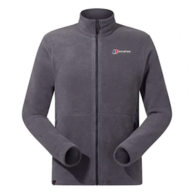 Image of Berghaus Mens Prism Polartec Interactive Added Warmth Smart Fit Durable Design Fleece Jacket, Carbon, L EU