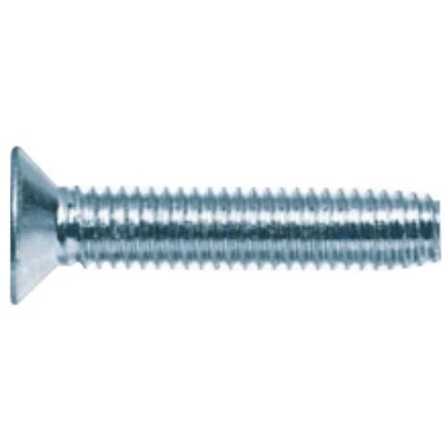 Image of 25x M3 X 12 Pozi Countersunk Thread Forming Screws BZP