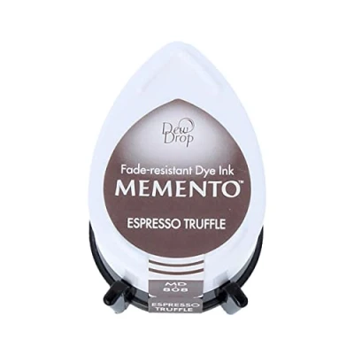 Image of Memento Dew Drop Ink Pads Tsukineko Pad, Espresso Truffle
