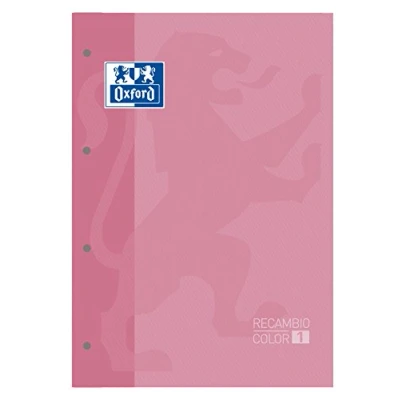 Image of Oxford A4 Refill for Writing Pad of 80 Pages Pink