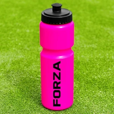 Image of FORZA 750ml Sports Water Bottle BPA Free Bottles with Durable, Easy Squeeze Design Multiple Colours Available (Pack of 10, Pink)