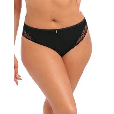 Image of Elomi Women&#039;s Priya Cheeky Brief Bikini Style Underwear, Black, L