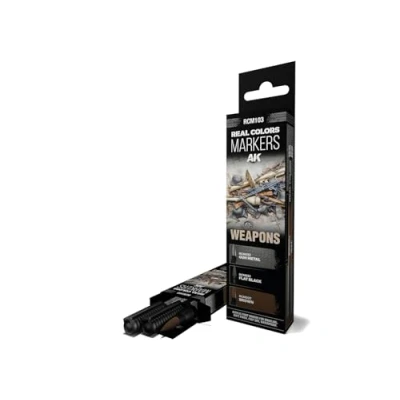 Image of AK Real Colors Marker Set RCM103 Weapons (3pcs)