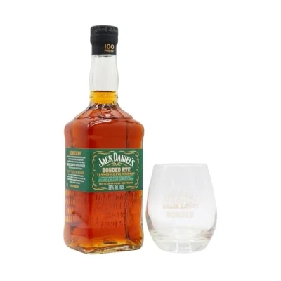 Image of Scotch Whisky Jack Daniel&#039;s Tumbler &amp; Bonded Rye Tennessee Whiskey
