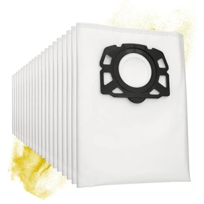 Image of 20 vacuum cleaner bags for Karcher WD6 WD 6 P Premium alternative to original 2.863 006.0, 28630060 by Microsafe