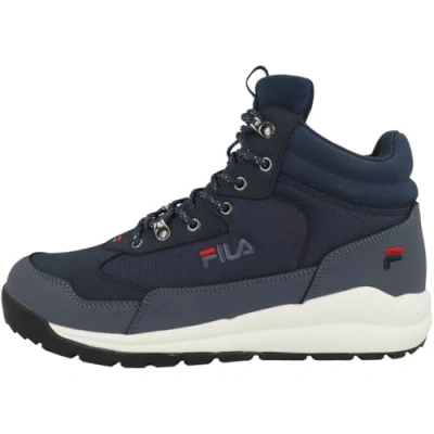 Image of FILA Men&#039;s Alpha Mid Fashion Boot, Navy Vintage Indigo, 8.5 UK