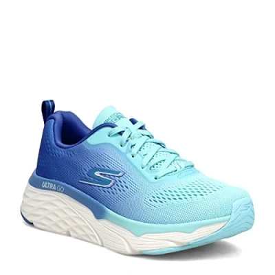 Image of Skechers Max Cushioning Elite Mesh Lace Up Blue/Light Blue 11 B (M)