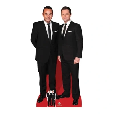 Image of Star Cutouts Cut Out of Ant and Dec,Black