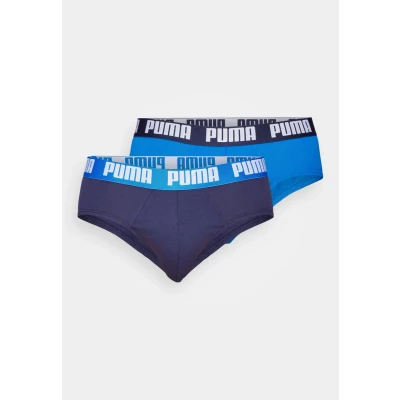 Image of PUMA Men Everyday Briefs (Pack of 2) True Blue, Small