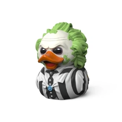 Image of TUBBZ Mini: Horror Beetlejuice Cosplaying Rubber Duck Vinyl Figure
