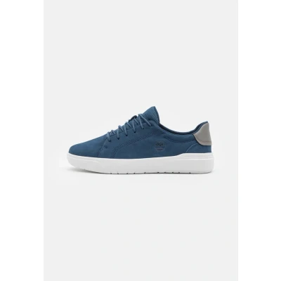 Image of Timberland Seneca BAY Oxford Trainers, Men&#039;s, Size: 7.5, Dark blue Nubuck/textile