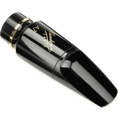 Image of Vandoren SM813M V16 A7 Alto Saxophone Mouthpiece (Black Ebonite, Medium Chamber )
