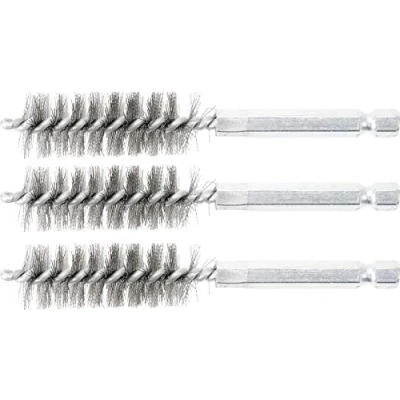 Image of BGS 3078 16 S Steel Brush mm 6.3 (1/4&quot;) Drive 3 pcs.