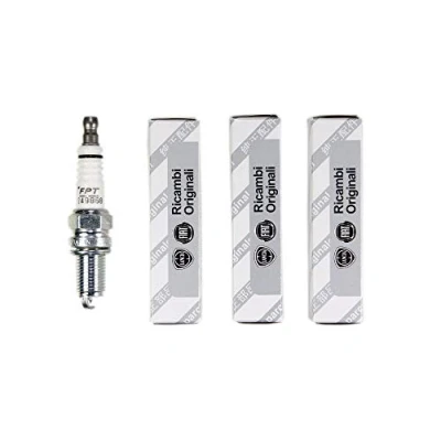 Image of Fiat Copper SPARK_PLUG Set of 4 55249868 for Car Punto Bravo Brava 1.4 T Jet MiTo, Lancia Delta III Giulietta