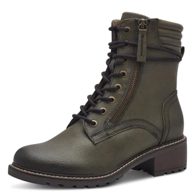 Image of Jana Women&#039;s 8 25267 43 Ankle Boot, Olive, 7.5 UK