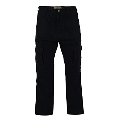 Image of KAM Extra Tall Relaxed FIT Cargo/Combat Pants in Black (118)
