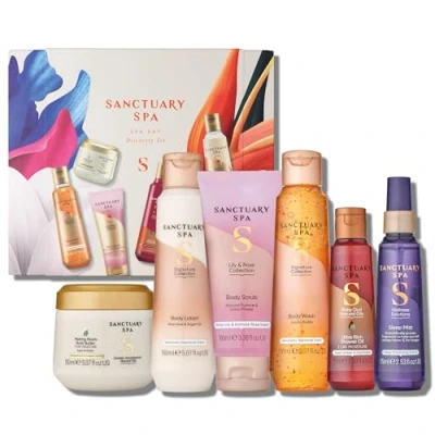 Image of Sanctuary Spa Day Discovery Gift Set, Vegan, For Women, Birthday Gift, Womens Sets, Self Care