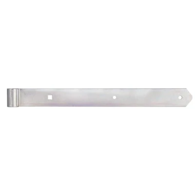 Image of Strap Hinge Straight with Rounded End Rolle 13 mm / 400 x 40 1 STK. galvanisch Gelb verzinkt