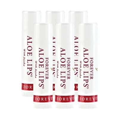 Image of Forever Living Products Aloe Lips, Chapstick, Lip Balm, Very Healing. (Pack Of 6)