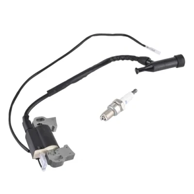 Image of Ignition Coil Module and Spark Plug for Honda GX240 GX270 GX340 GX390 8HP 11HP 13HP Engine Lawn Mower Tractor